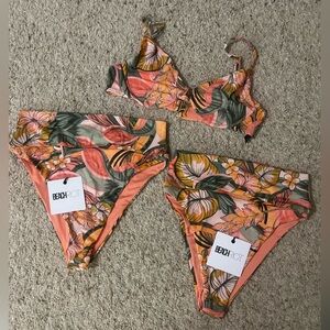 Beach Riot floral swimsuit